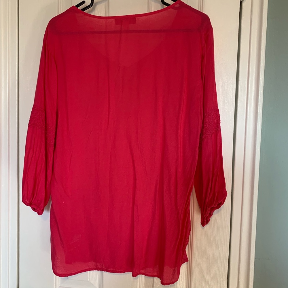 Pink Embroidered Tunic - Picture 5 of 5